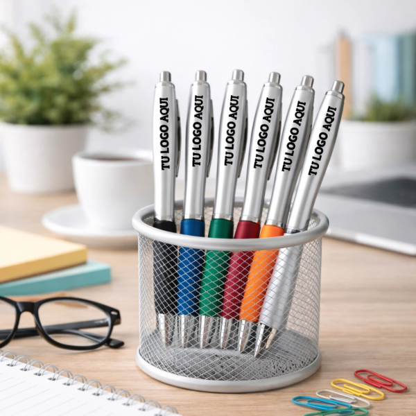 Bol&iacute;grafo Pl&aacute;stico Oficina