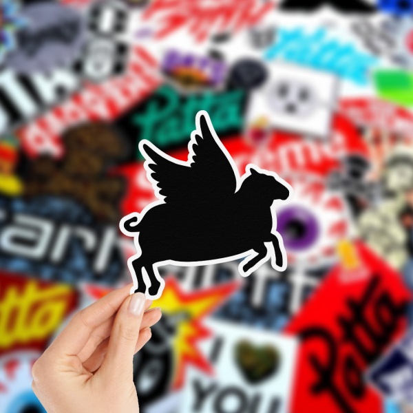 Calcos en vinilo blanco personalizadas