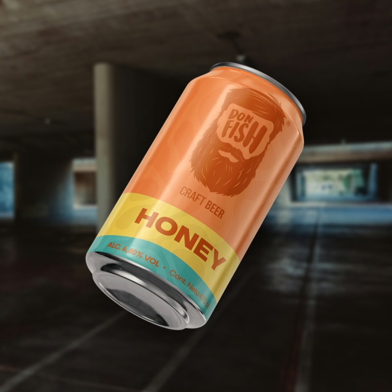 Etiqueta Lata Cerveza