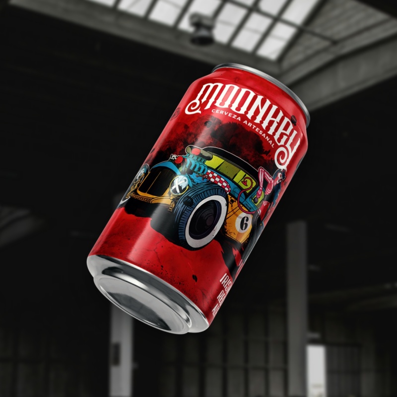 Etiqueta Lata Cerveza