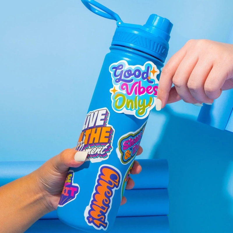 Calcos en vinilo blanco personalizadas