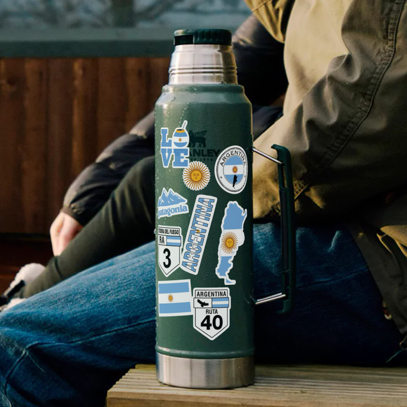 Calcos en vinilo blanco personalizadas